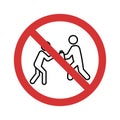 Stop Give wine Isolated Vector icon which can easily modify or edit