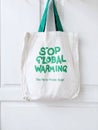 Stop global warming, Please say no to plastic bag