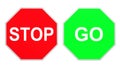 Stop Go Royalty Free Stock Photo