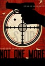 Stop Gun Violence Poster Art