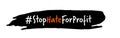 Stop hate for profit hashtag. Social media campaign concept against hate, bigotry, racism, antisemitism. Vector