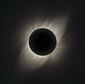30-stop HDR of Corona of Solar Eclipse at Totality Seen From Vacuna Chile on July 2, 2019 Royalty Free Stock Photo