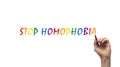 Stop Homophobia Royalty Free Stock Photo