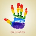 Stop homophobia