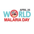 Stop Malaria sign.