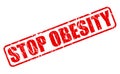 STOP OBESITY red stamp text