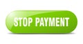 stop payment button. stop payment sign. key. push button.
