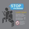 Stop Phubbing, infographics .