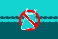 Stop Plastic Pollution Royalty Free Stock Photo