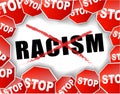 Stop racism Royalty Free Stock Photo