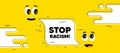 Stop racism message. Demonstration protest quote. Vector Royalty Free Stock Photo