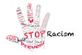 Stop Racism Royalty Free Stock Photo