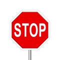 Stop - road sign