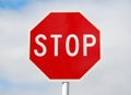 STOP road sign Royalty Free Stock Photo