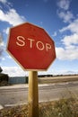 Stop Road Signal
