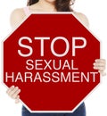 Stop Sexual Harassment Royalty Free Stock Photo