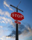 Stop Sign Royalty Free Stock Photo