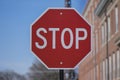 Stop Sign Royalty Free Stock Photo