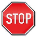 Stop sign