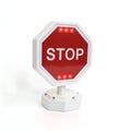 Stop Sign Notification Icon Isolated on White Royalty Free Stock Photo