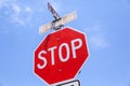 Stop sign route 66 Royalty Free Stock Photo