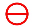 Stop sign vector symbol. Safety and warning traffic attention. Transportation law security signs