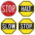 Stop Signs In Australia