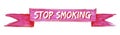 stop smoking ribbon