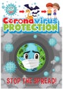 Stop spread corona virus