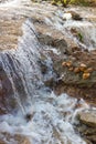 Stop stream abstract waterfall. Royalty Free Stock Photo