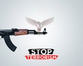 Stop Terrorism. Anti Terrorism Day