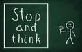 Stop and think