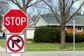 Stop Traffic Sign On Country Road Royalty Free Stock Photo