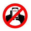 Stop vertical video. It is forbidden to record video.