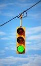 Stoplight on green