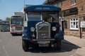 Stopped outside the pub at Fenland Busfest 2023, Whittlesey, Peterborough, UK Royalty Free Stock Photo