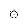 Stopwatch vector icon