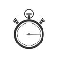 Stopwatch or chronometer icon