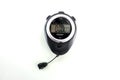 Stopwatch isolated on a white background, Physics laboratory. Royalty Free Stock Photo