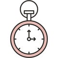 Stopwatch icon stop clock watch timer vector