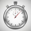 Stopwatch Icon, Time Measurement and Productivity Symbol, Timer, vector design Generative AI Royalty Free Stock Photo