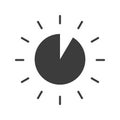 Stopwatch icon, Timer icon. Web icon.