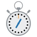 Stopwatch icon, vector illustration Royalty Free Stock Photo