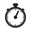 Stopwatch icon vector