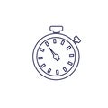 Stopwatch icon, Vector illustration. timer icon, Vector illustration Royalty Free Stock Photo