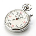 Stopwatch isolated on white background Royalty Free Stock Photo