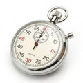 Stopwatch isolated on white background Royalty Free Stock Photo
