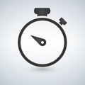 Stopwatch stop watch timer flat icon for apps and websites