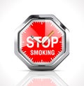 Stopwatch - Time to quit smoking 2 Royalty Free Stock Photo