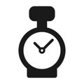Stopwatch or timestamp icon. Time stamp vector illustration